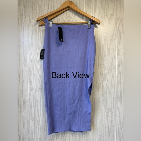 Set For Life Lavender Ribbed Bodycon Two-Piece Dress NWT Size M - Picture 6 of 6